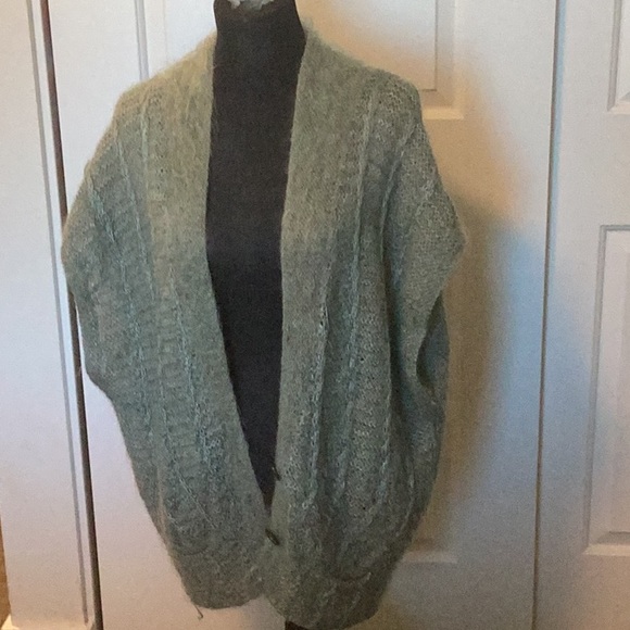 Nordstrom collectors shop sleeveless cardigan L - Picture 1 of 9